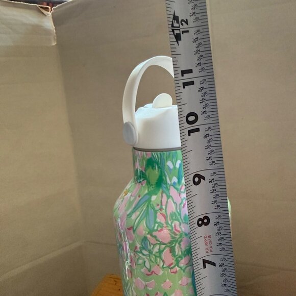 Lilly Pulitzer 25oz Fauna Green Floral Insulated Stainless Steel Water Bottle - Picture 8 of 13